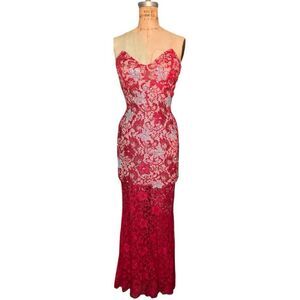 HOLT Maison De Luxe Donna Crystal Gown Size S